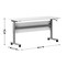 Flash Furniture Palmer 60in. x 24in. HD Nesting Table w/T-Legs, Modesty Panel, 1in. Thick White Tabletop, Gry Frame MT-M6024-T-LEG-WHTGRY-GG - alternate 5